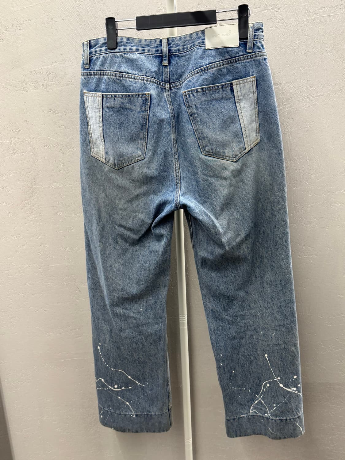 메종미네드 워싱 데님 와이드 청바지 상품이미지4