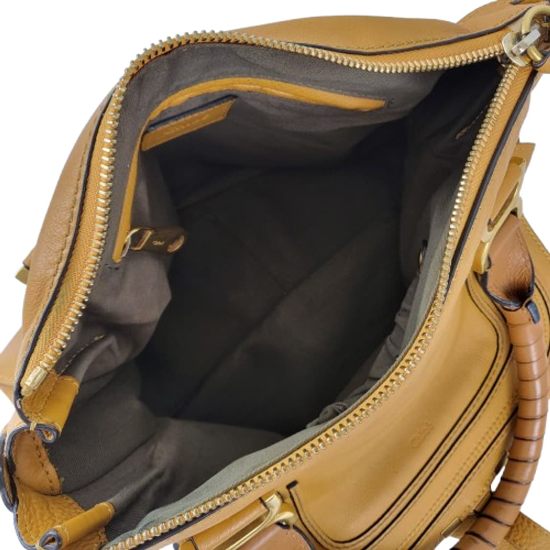 정품 끌로에 마르씨 미디엄 머스타드 상품이미지10