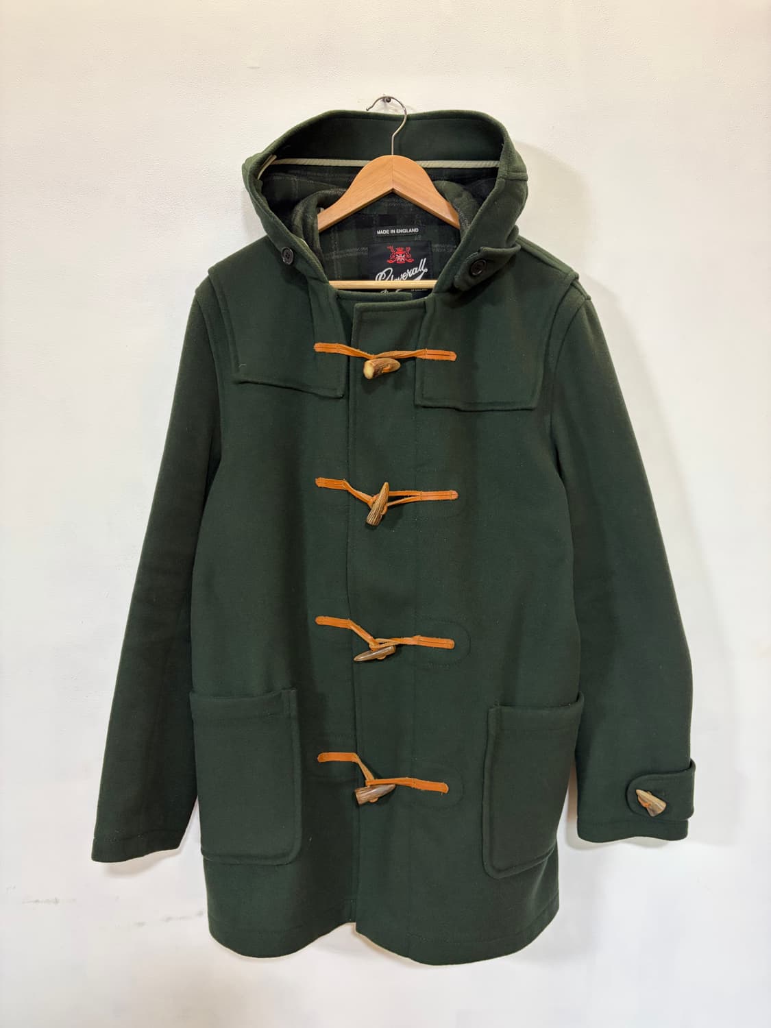 Gloverall 더플코트 그린40 상품이미지6
