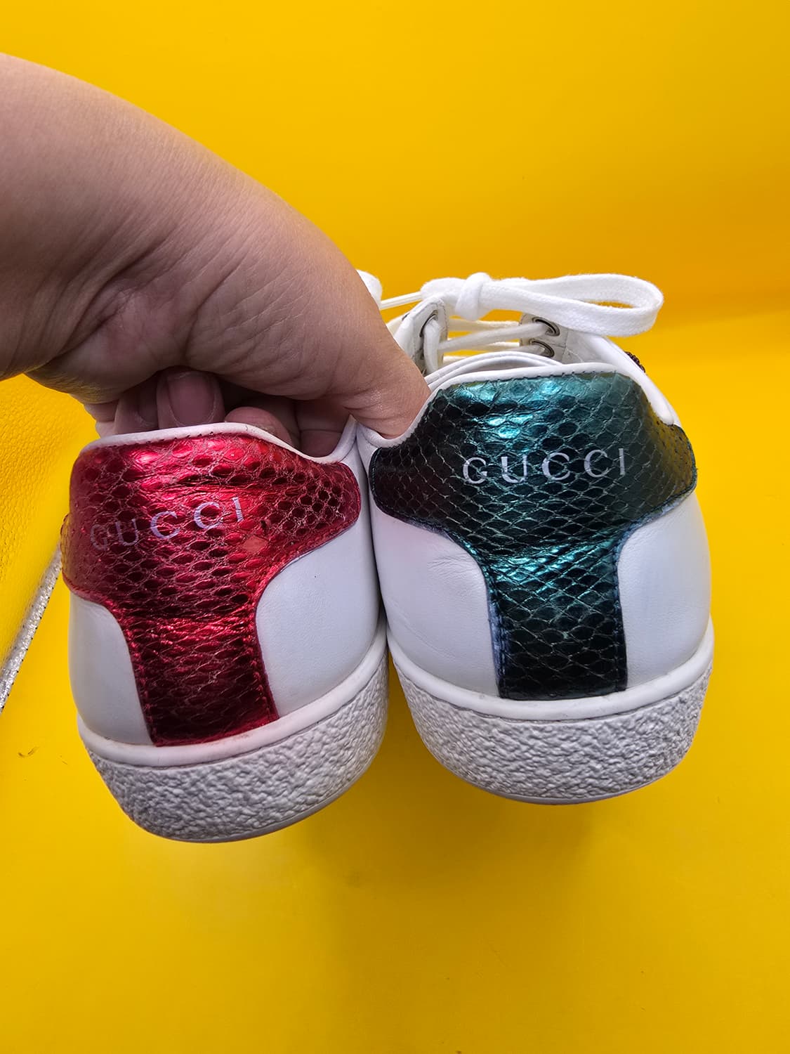 구찌 에이스 옷핀 스니커즈 (230) 상품이미지4