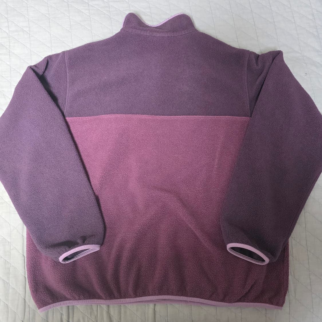 [XXL] 빈티지 파타고니아 신칠라 플리스 스냅 풀오버 버건디 상품이미지4