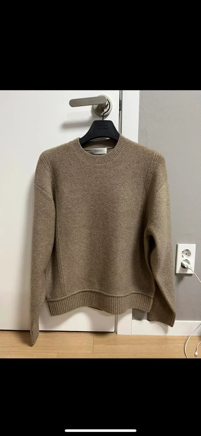 메종미네드 베이지 니트s 95-100 상품이미지4