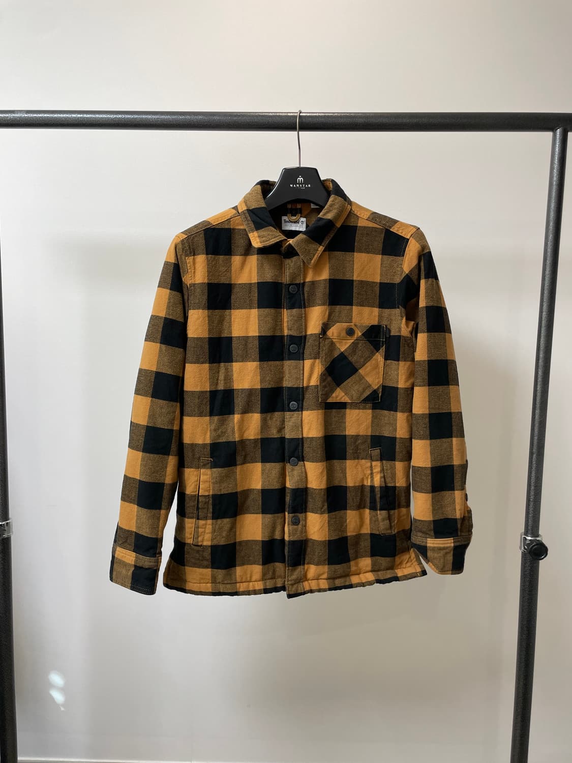  (L) 팀버랜드 옐로우 버팔로 체크 플란넬 셔츠 상품이미지1