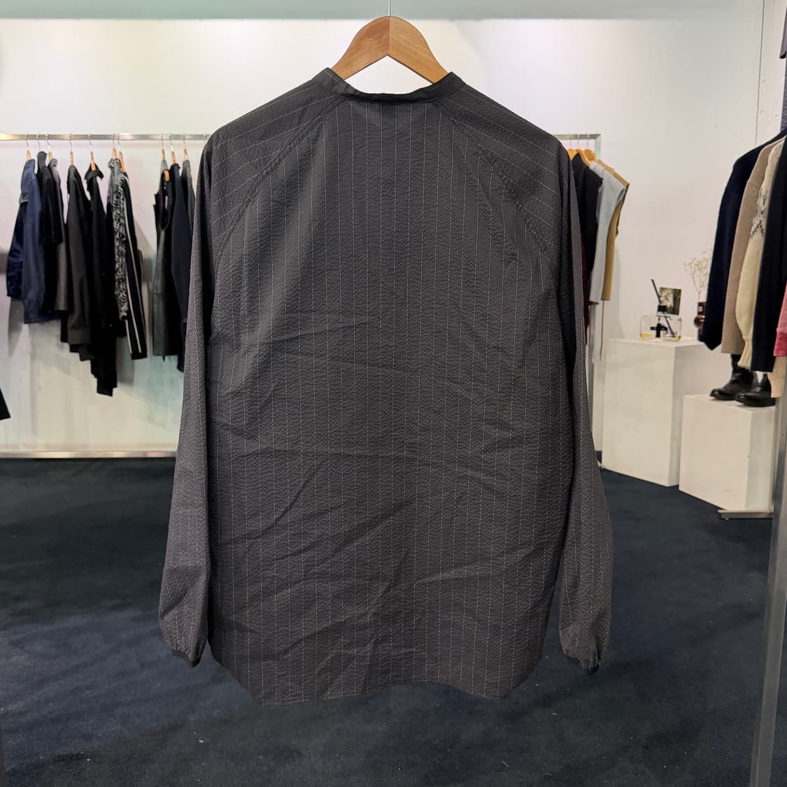 [S] 언어펙티드 나일론 롱슬리브 긴팔티셔츠 상품이미지2