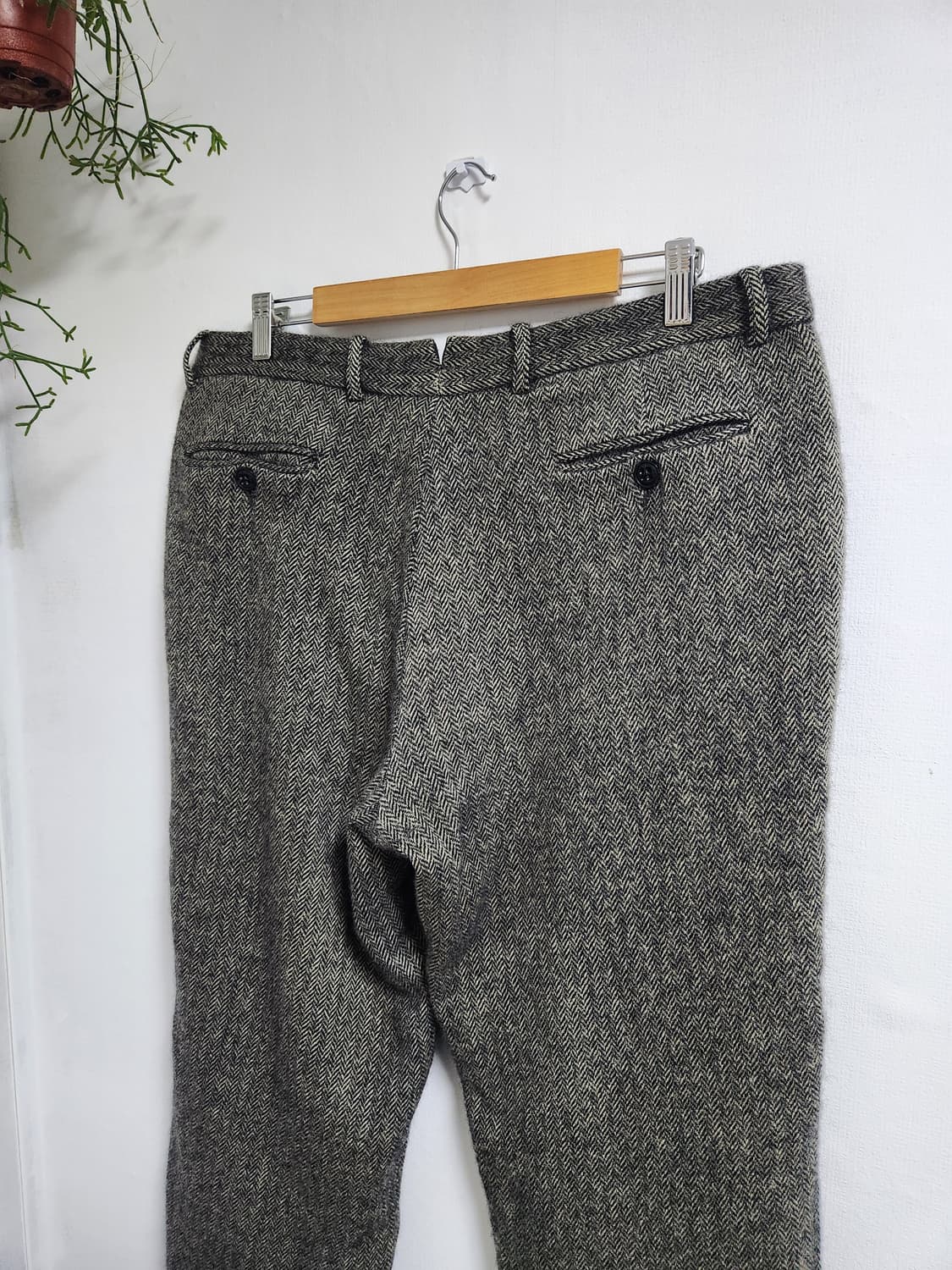 Unity 헤비 헤링본 울 트리우져(ITALYmade) 상품이미지6