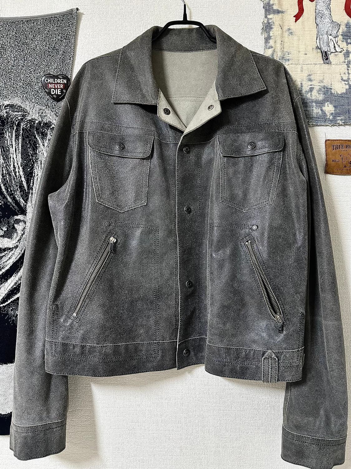 diesel reversible cowhide leather jacket 상품이미지2