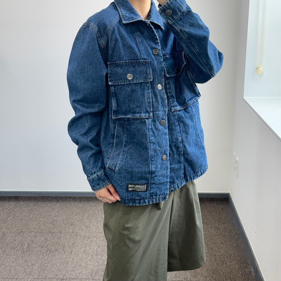 Dickies 디키즈 백로고 투포켓 데님 자켓 상품이미지2