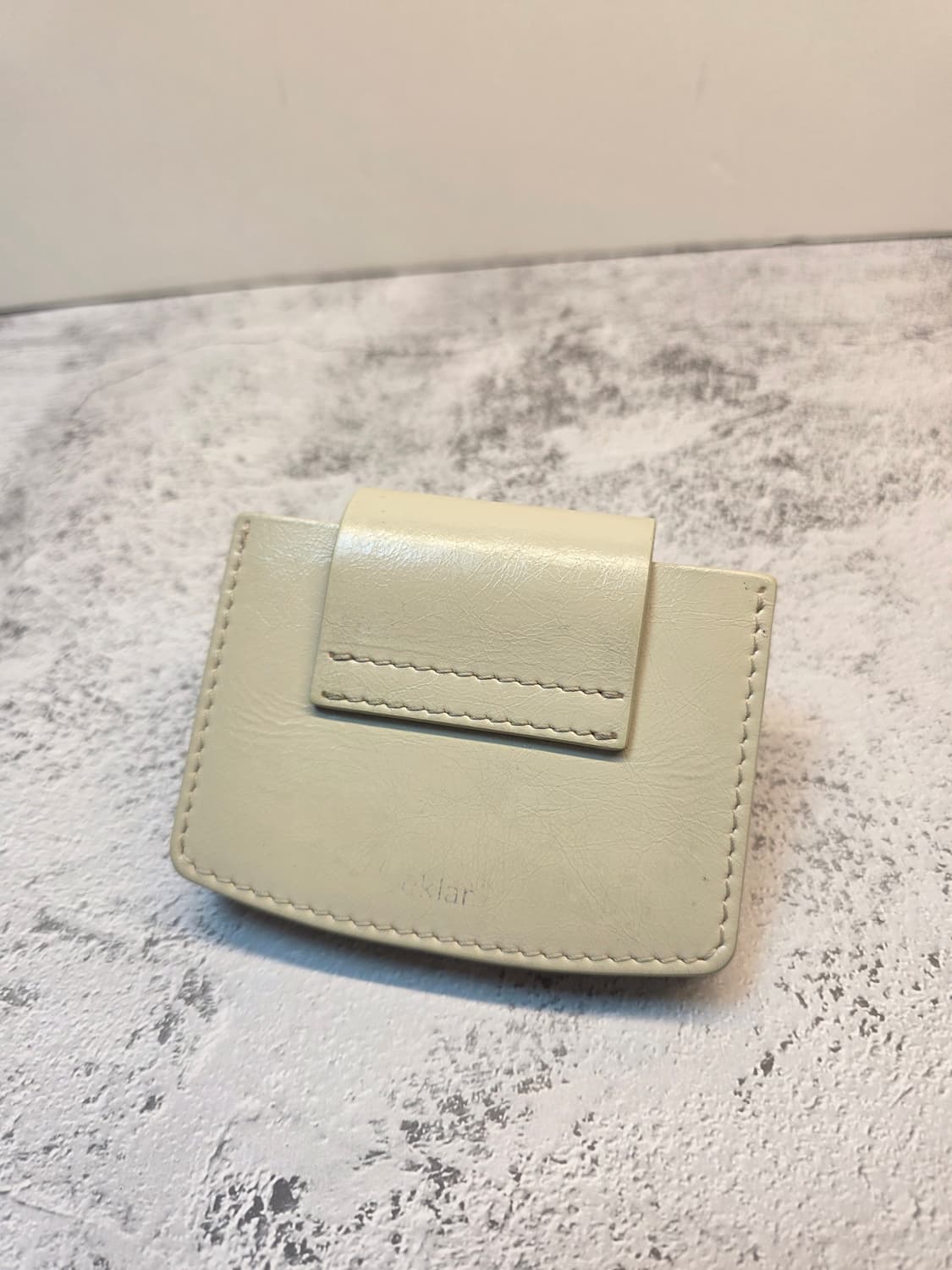 에끌라 아이보리 카드지갑 명함지갑 상품이미지2