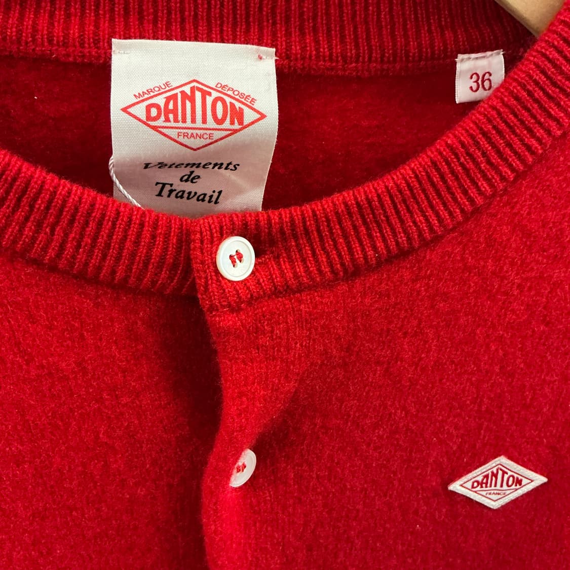 단톤 램스 울 가디건 상품이미지2