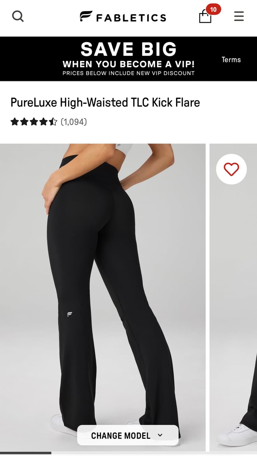 Fabletics 부츠컷 레깅스 상품이미지3