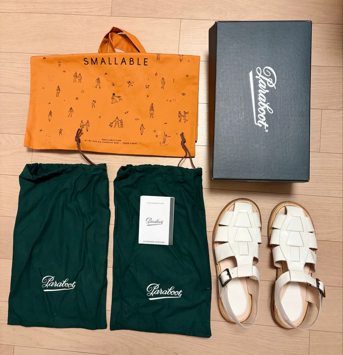 Paraboot iberis gloss sandals 파라부트 샌들  상품이미지2