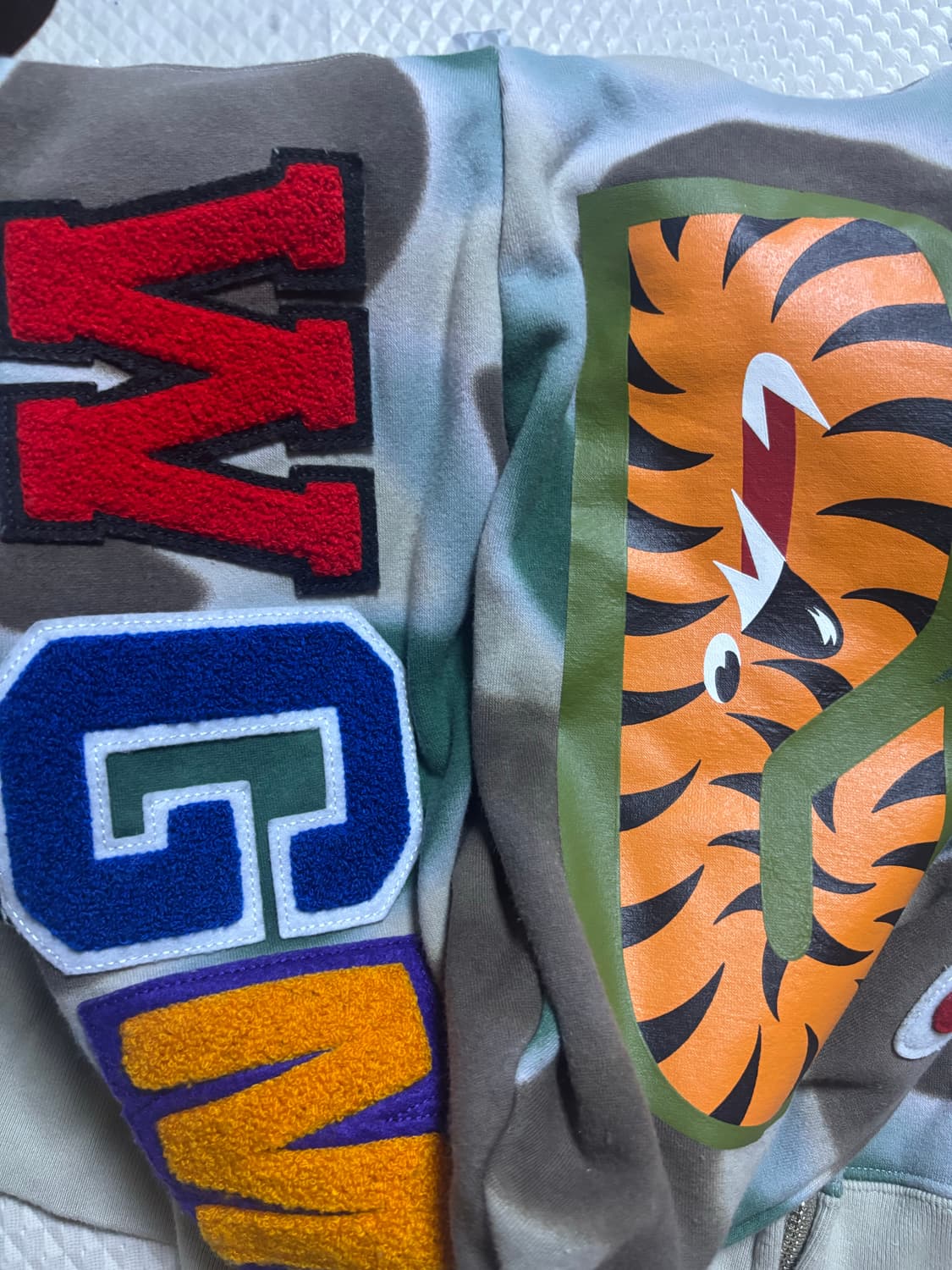 bape 베이프 3XL XXXL 후드집업 팝니다.  상품이미지8