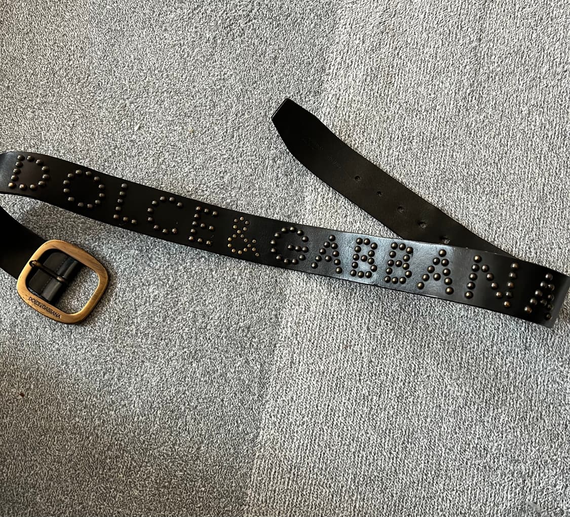 Dolce & Gabbana studded leather belt 상품이미지1
