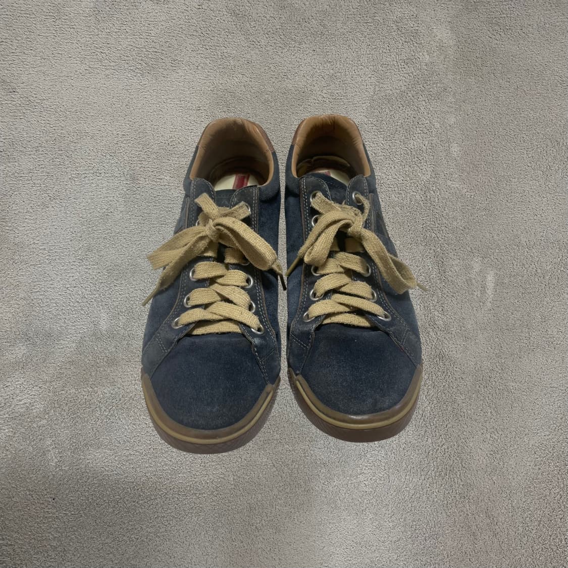 265) 프라다 아카이브 스웨이드 레더 스니커즈 신발  상품이미지2