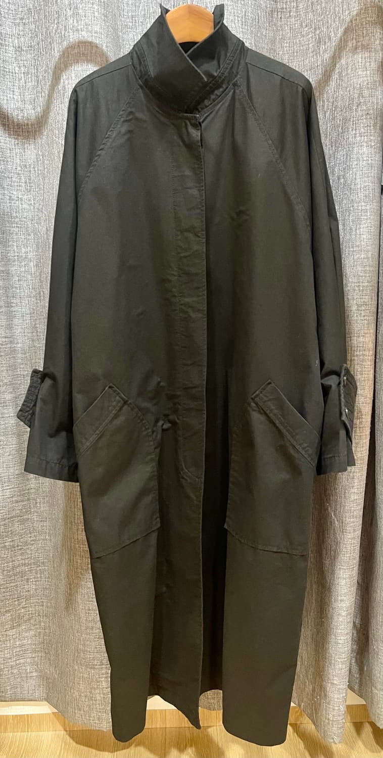 SPELLEDIT 스펠에디트 래글런 오버사이즈 히든 맥코트/블랙 상품이미지6