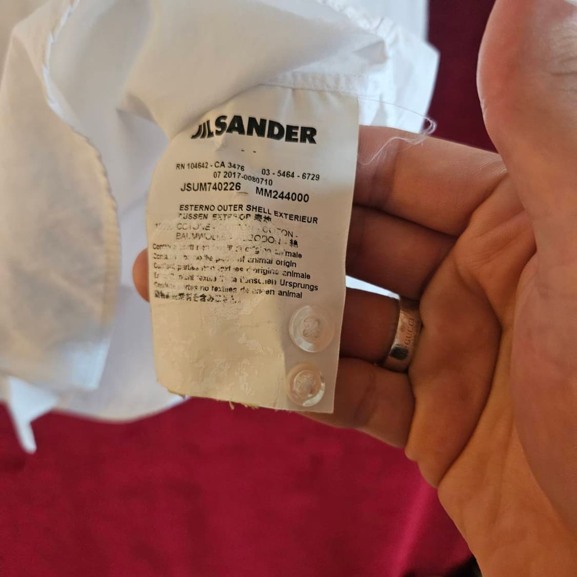 질샌더(JIL SANDER) 화이트

드레스 셔츠

 상품이미지7