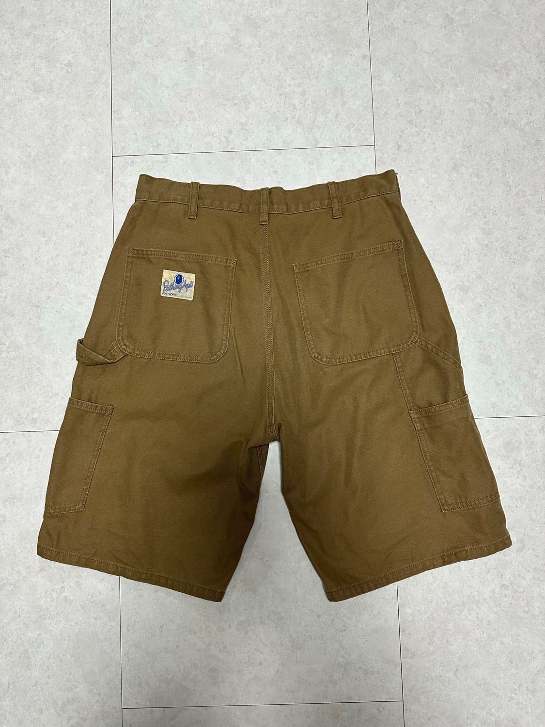 베이프 BAPE 브라운 버뮤다 팬츠 상품이미지2