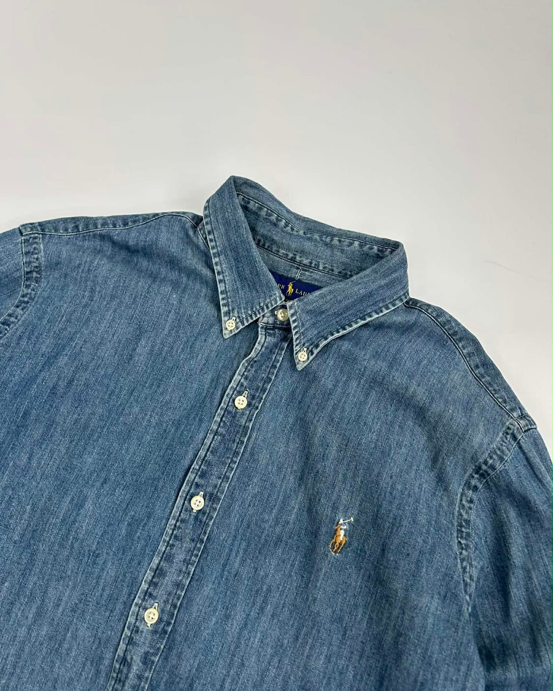 [XL] 폴로 랄프로렌 샴브레이 클래식핏 셔츠 상품이미지6