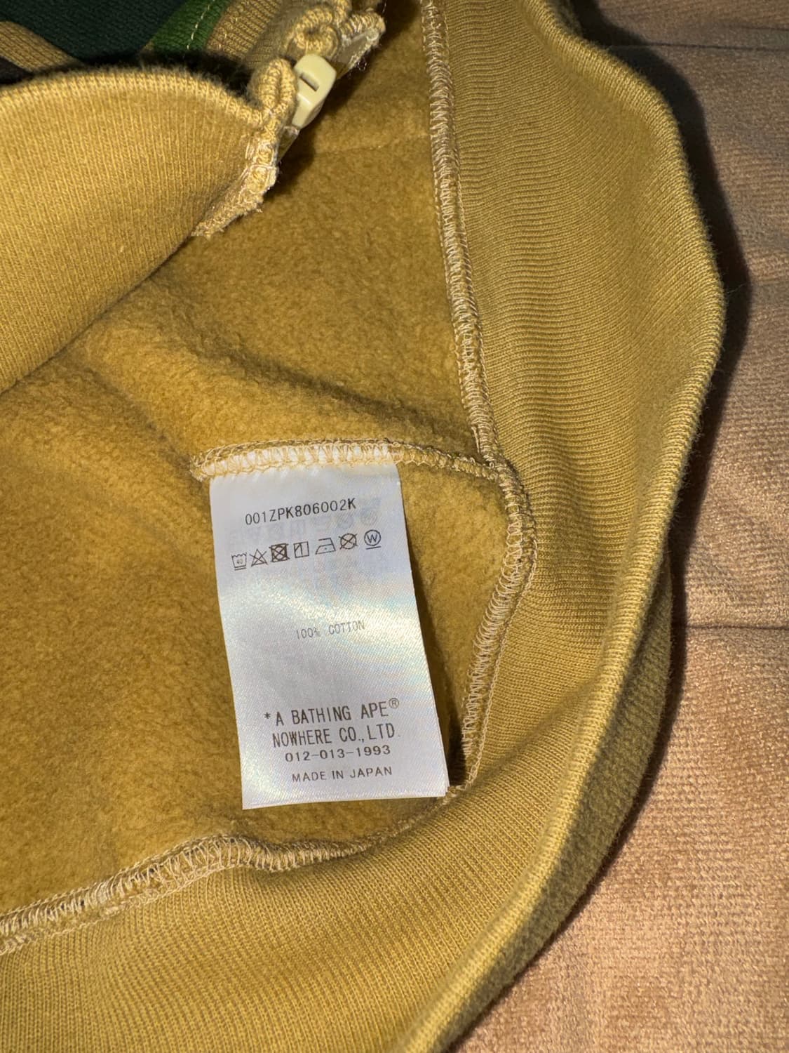 주니어 베이프 퍼스트 카모 후드집업 상품이미지5