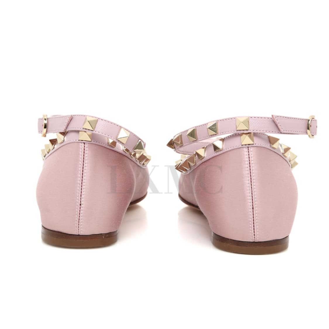 발렌티노 락스터드 새틴 발레리나 플랫 슈즈 4W2S0HB6 상품이미지6