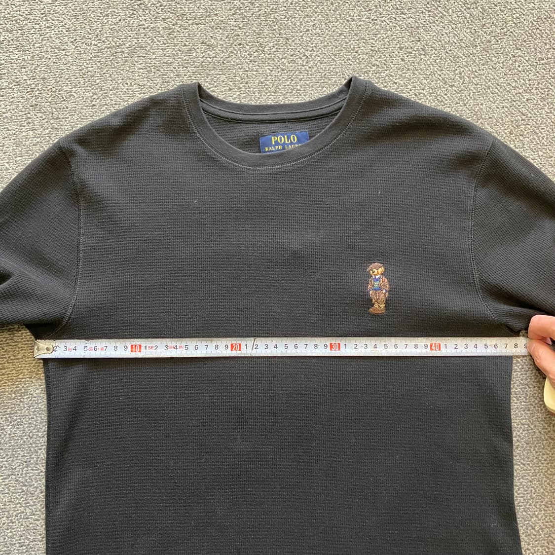 260 폴로 베어 와플 롱슬리브 상품이미지5