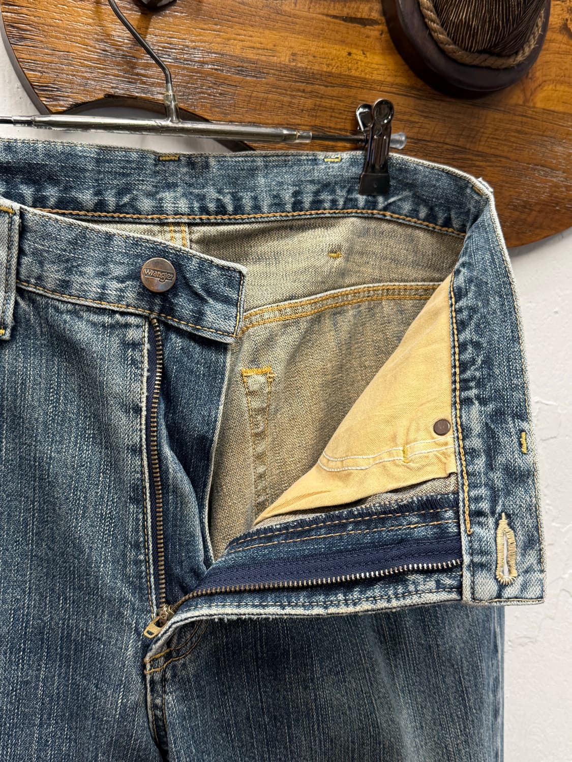 Japan Wrangler Regular Straight Denim Pa 상품이미지7