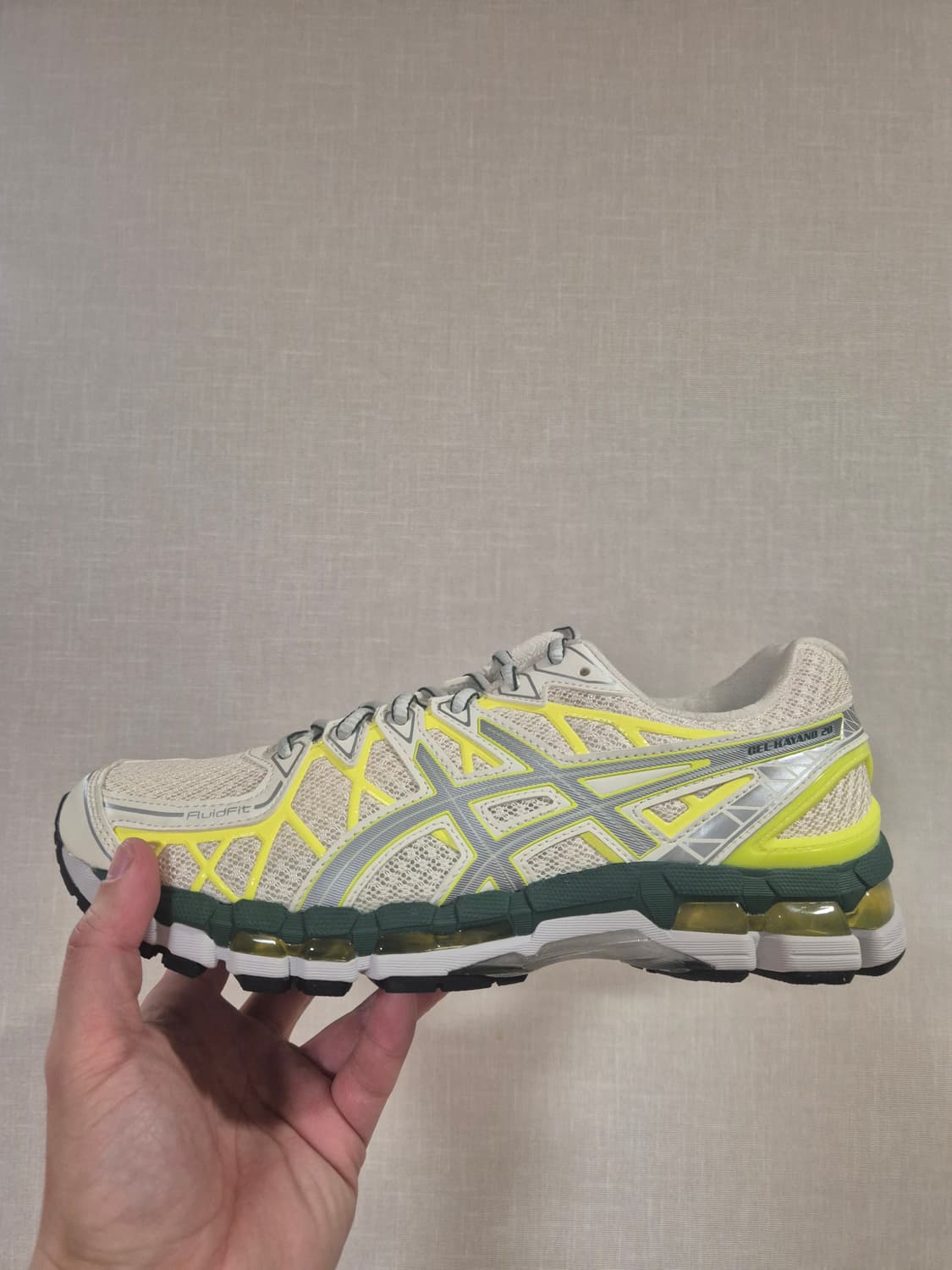 [새상품/270] 아식스 젤 카야노 20 크림/퓨어실버 상품이미지1