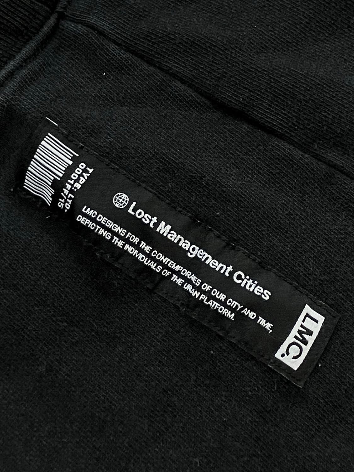 lmc 로고 맨투맨 블랙 S  #csz2520 상품이미지5