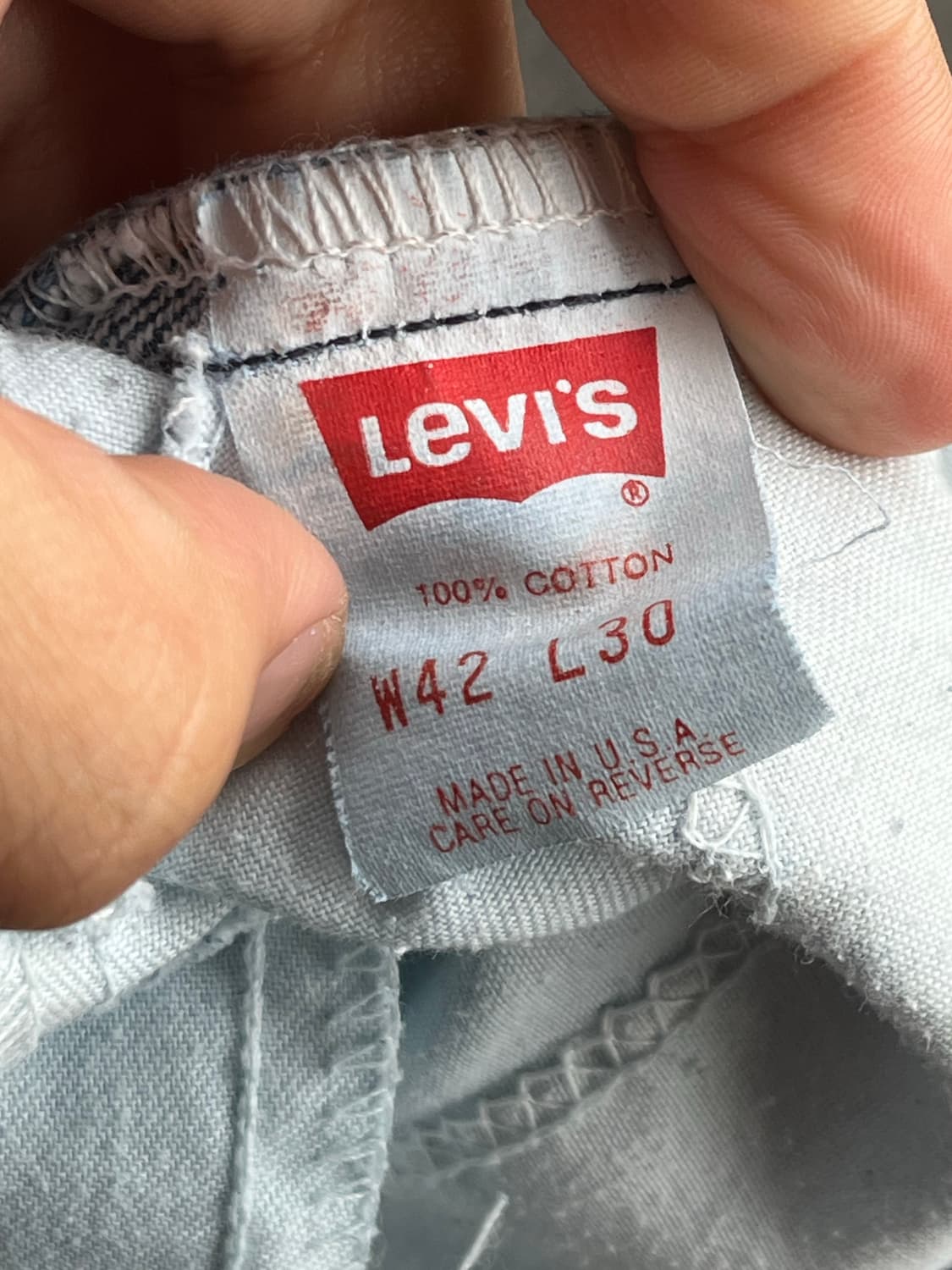 1990s USA Orange Tab Levis 517 Jeans 상품이미지3