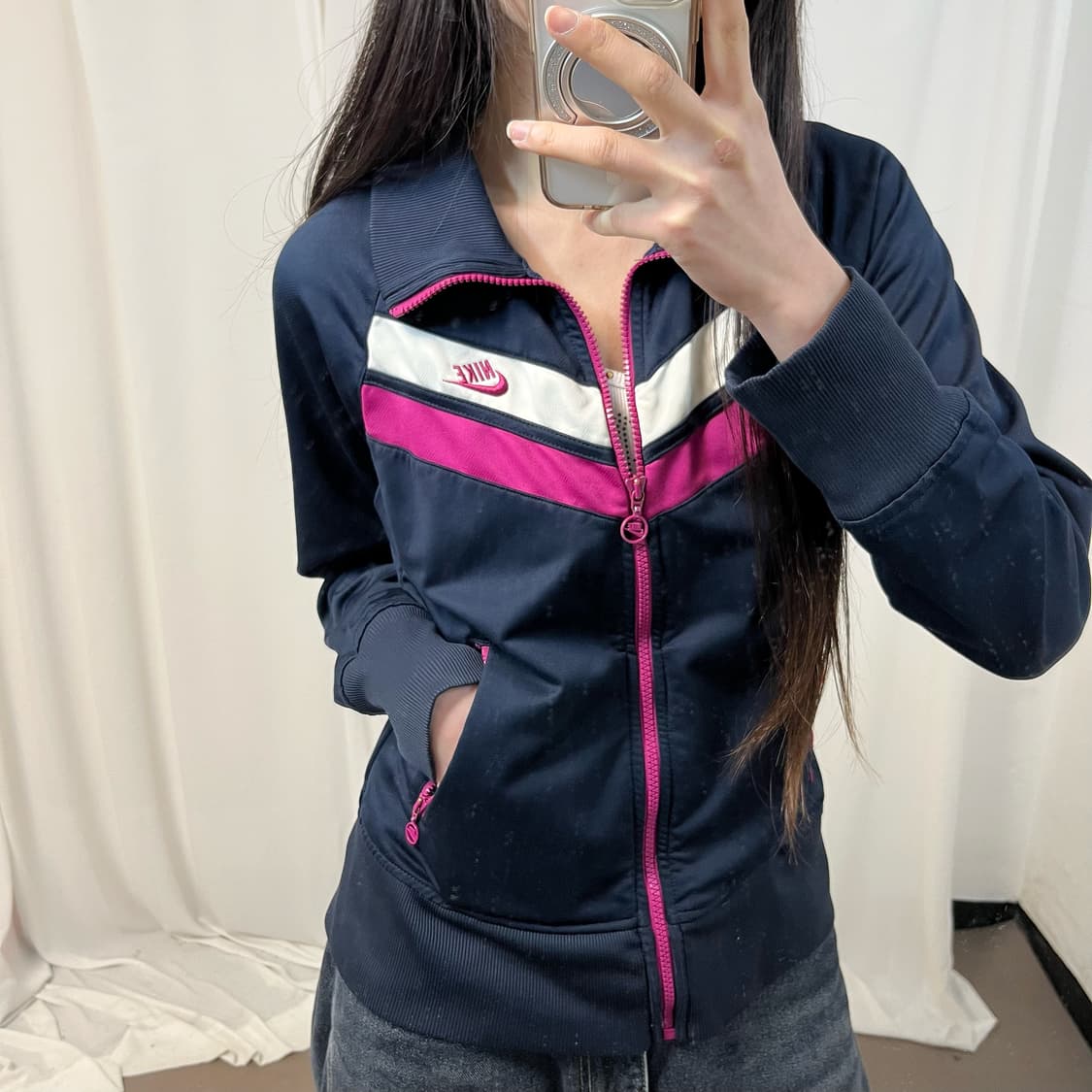 Nike black & pink jersey 상품이미지3