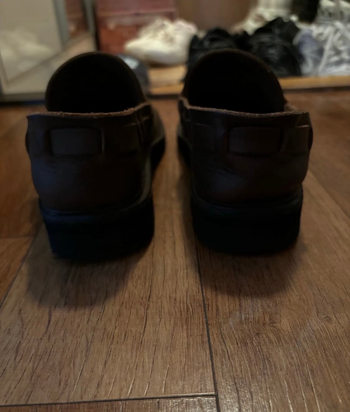 오로라슈즈 미들 잉글리시 비브람 브라운 상품이미지3