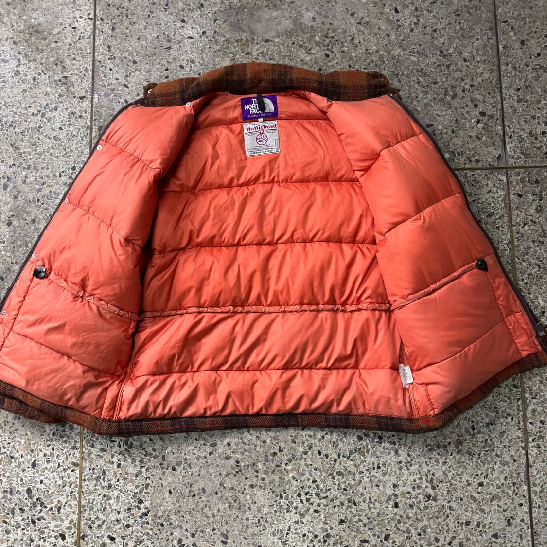 [XL~XXL] 노스페이스 퍼플라벨 해리스트위드 패딩 점퍼 상품이미지3