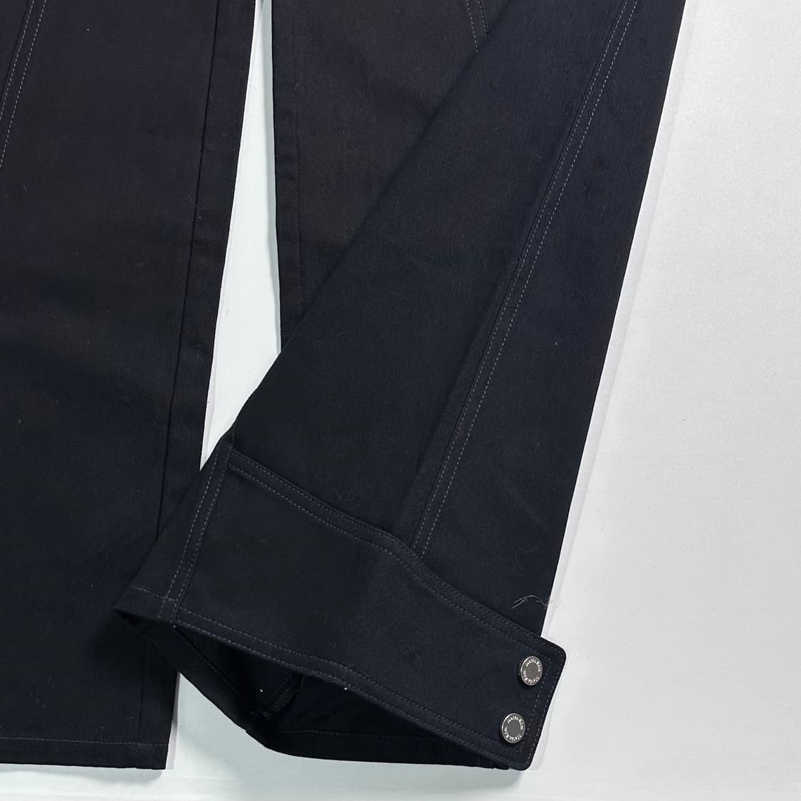 마뗑킴 디테일 블랙 팬츠  상품이미지5