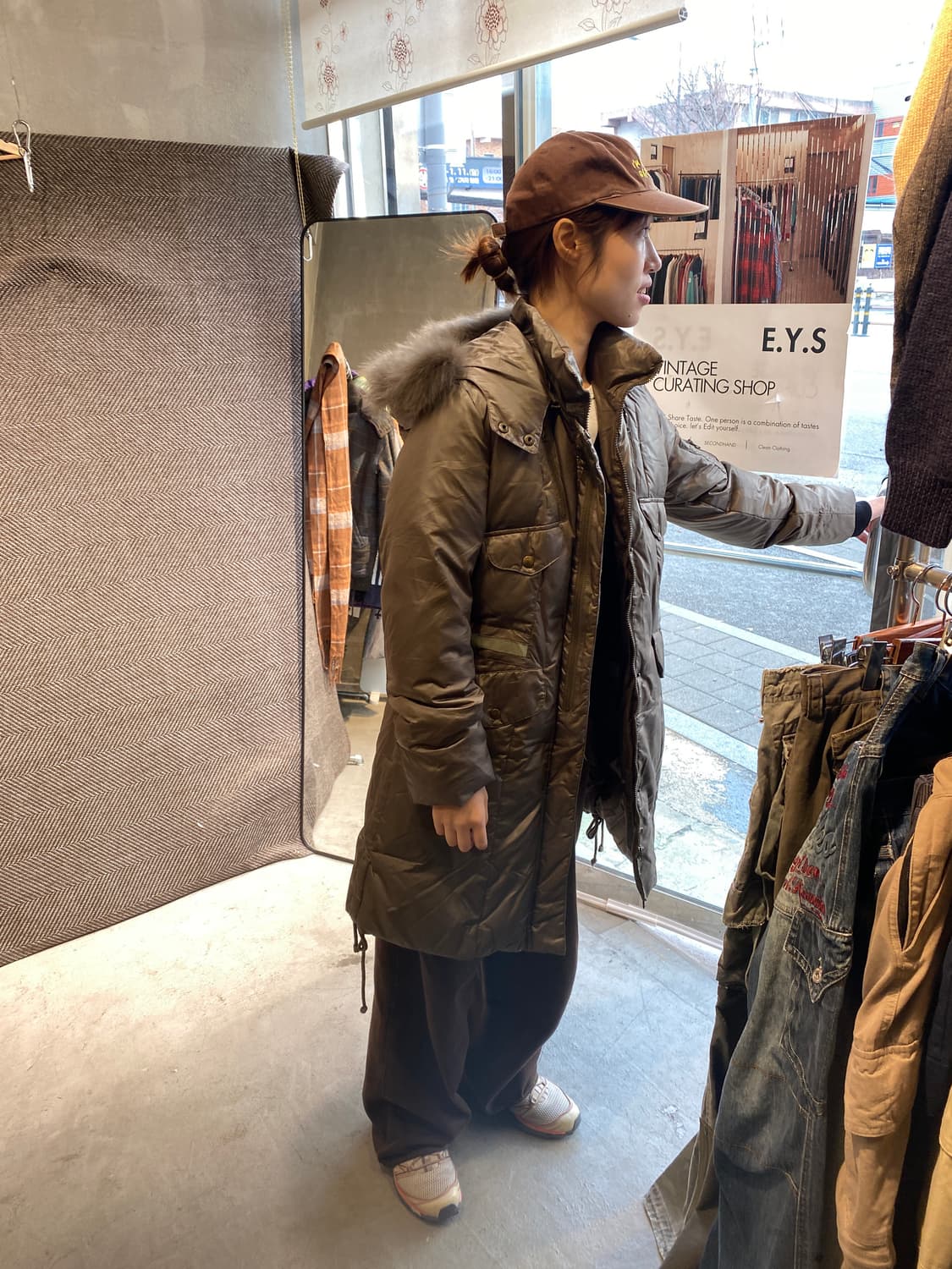 Uno piu 밀리터리 패딩코트 상품이미지2