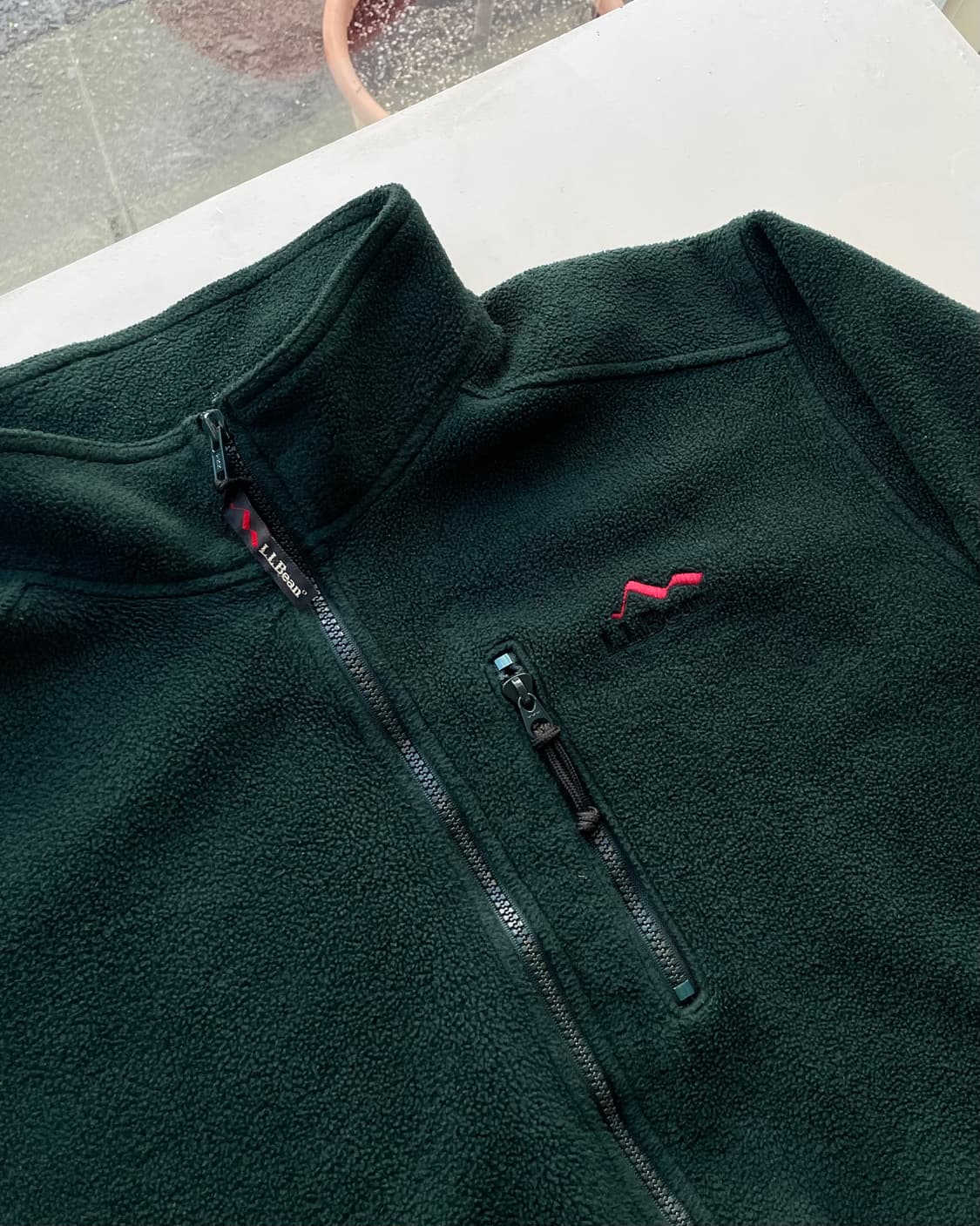 90’s USA L.L.Bean outdoor fleece zipup L 상품이미지5