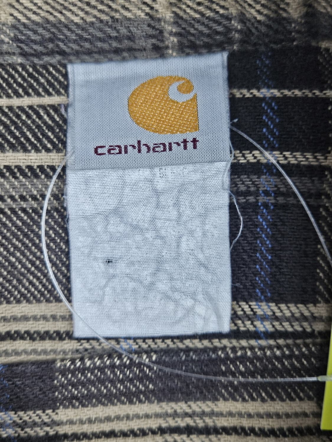 칼하트 체크 헤비 코튼 플란넬 워크 셔츠 ( 상세설명참조 )/ 10339 상품이미지8