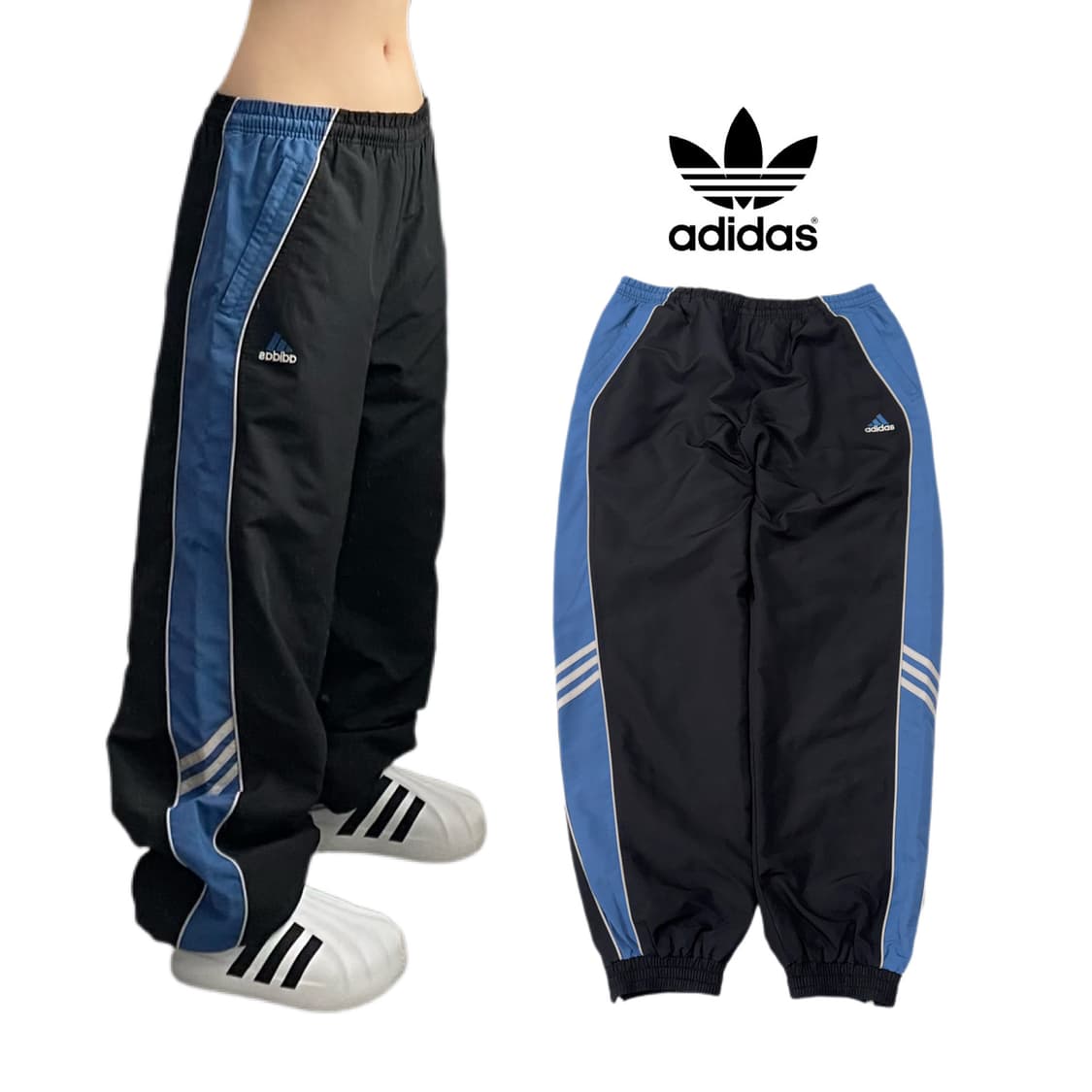 아디다스 90s 올드스쿨 바람막이 트랙팬츠 상품이미지1