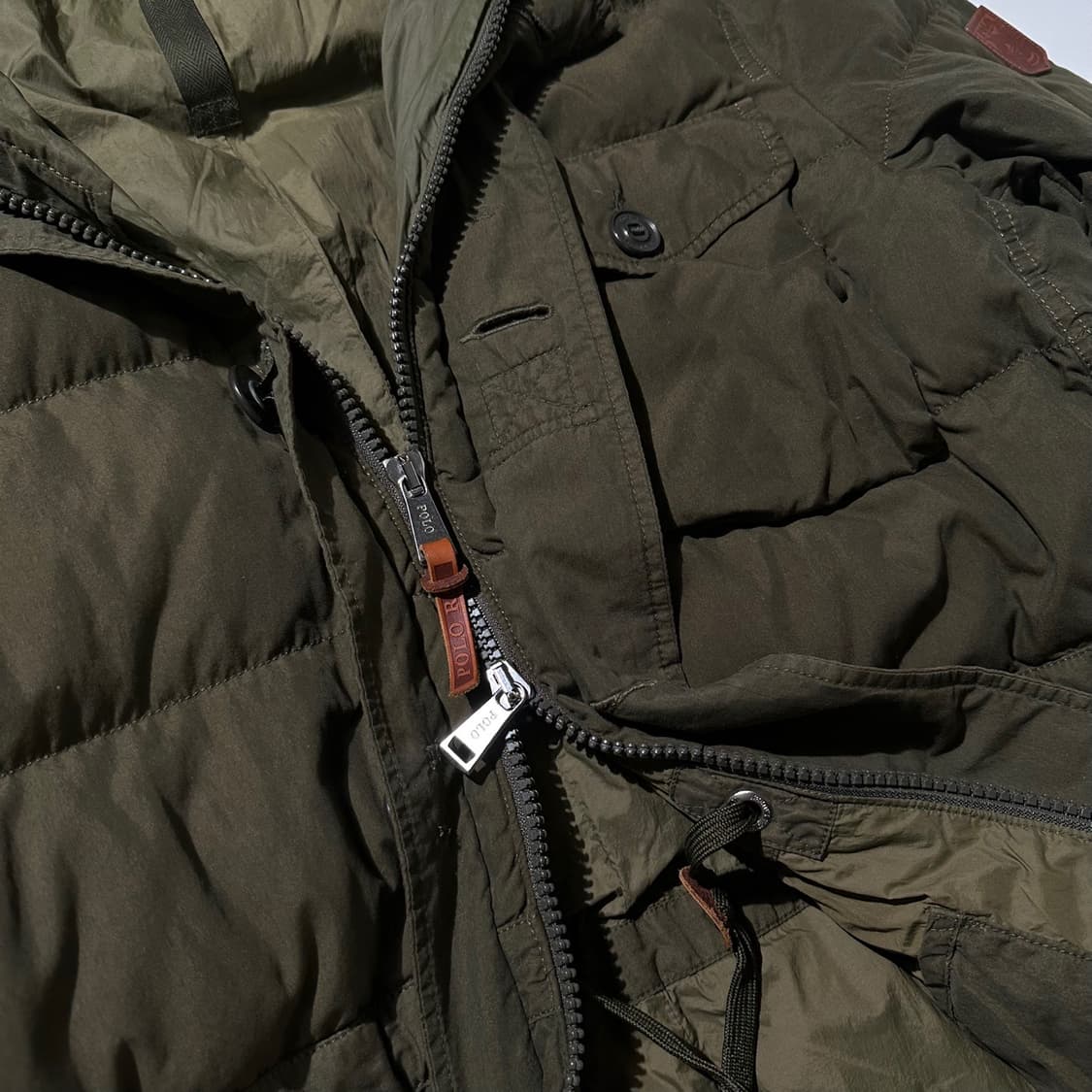 폴로 랄프로렌 포 퍼 트림 덕다운 패딩 파카 상품이미지8