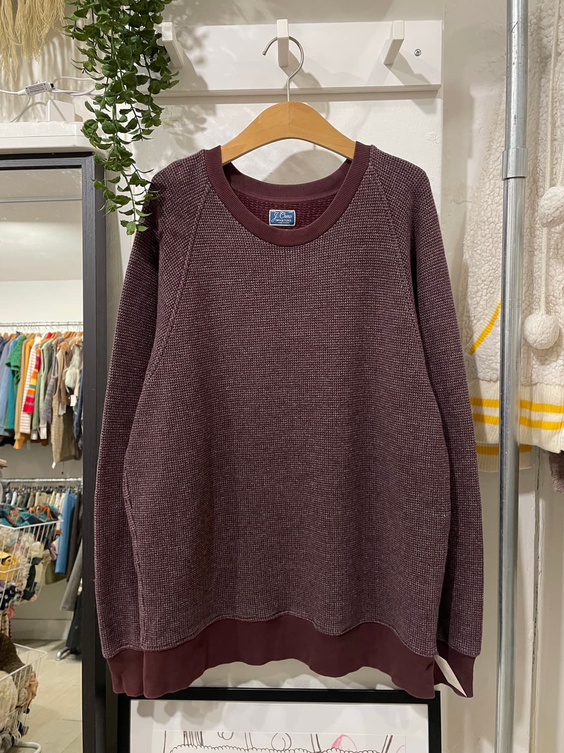 제이크루 와플 맨투맨 티셔츠 상품이미지6