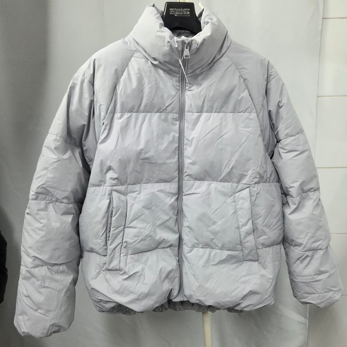 55(126) 언밸런스 푸퍼 숏패딩 상품이미지1