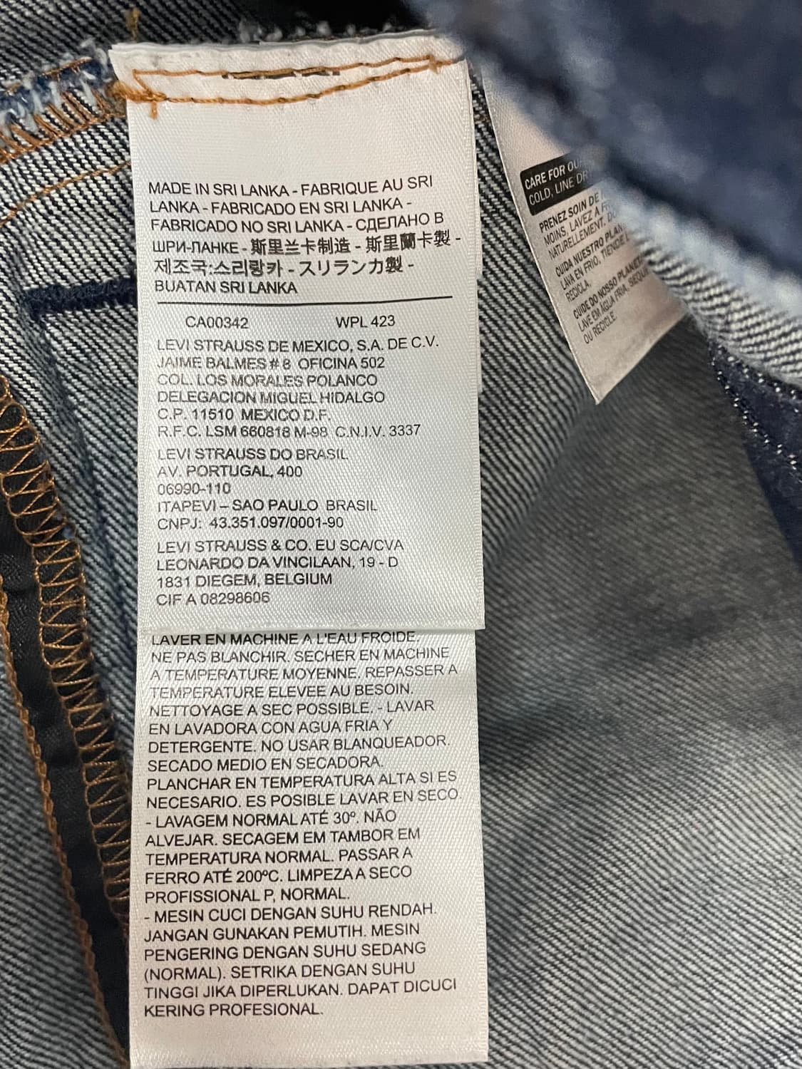 리바이스 3세대 우먼스 진청자켓 (on.477) 상품이미지5