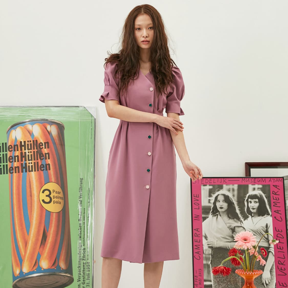 미드나잇서커스 퍼프버튼 드레스 상품이미지1