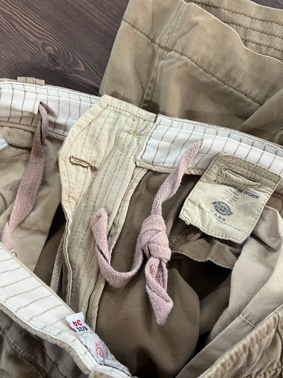 Dickies 디키즈 워크웨어 카고 베이지 하프팬츠 상품이미지6
