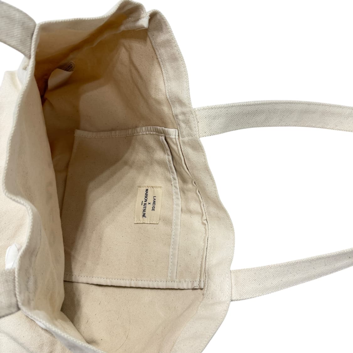 메종키츠네 X 라네즈 키링 에코백 가방 상품이미지4