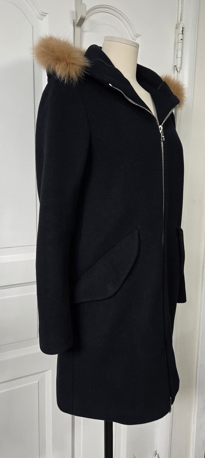 산드로 퍼후드 코트 상품이미지3