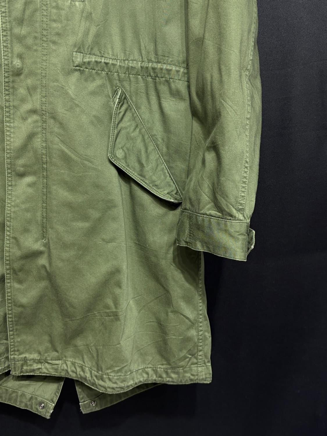 Rage blue  피쉬테일 모즈파카 상품이미지7