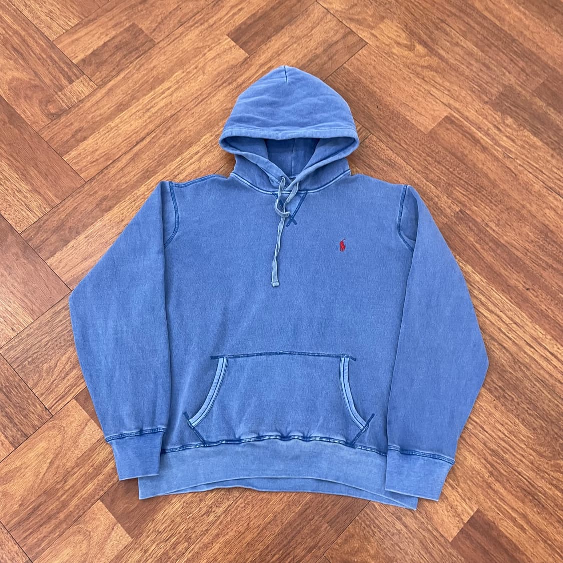 폴로 피그먼트 후드티 상품이미지1