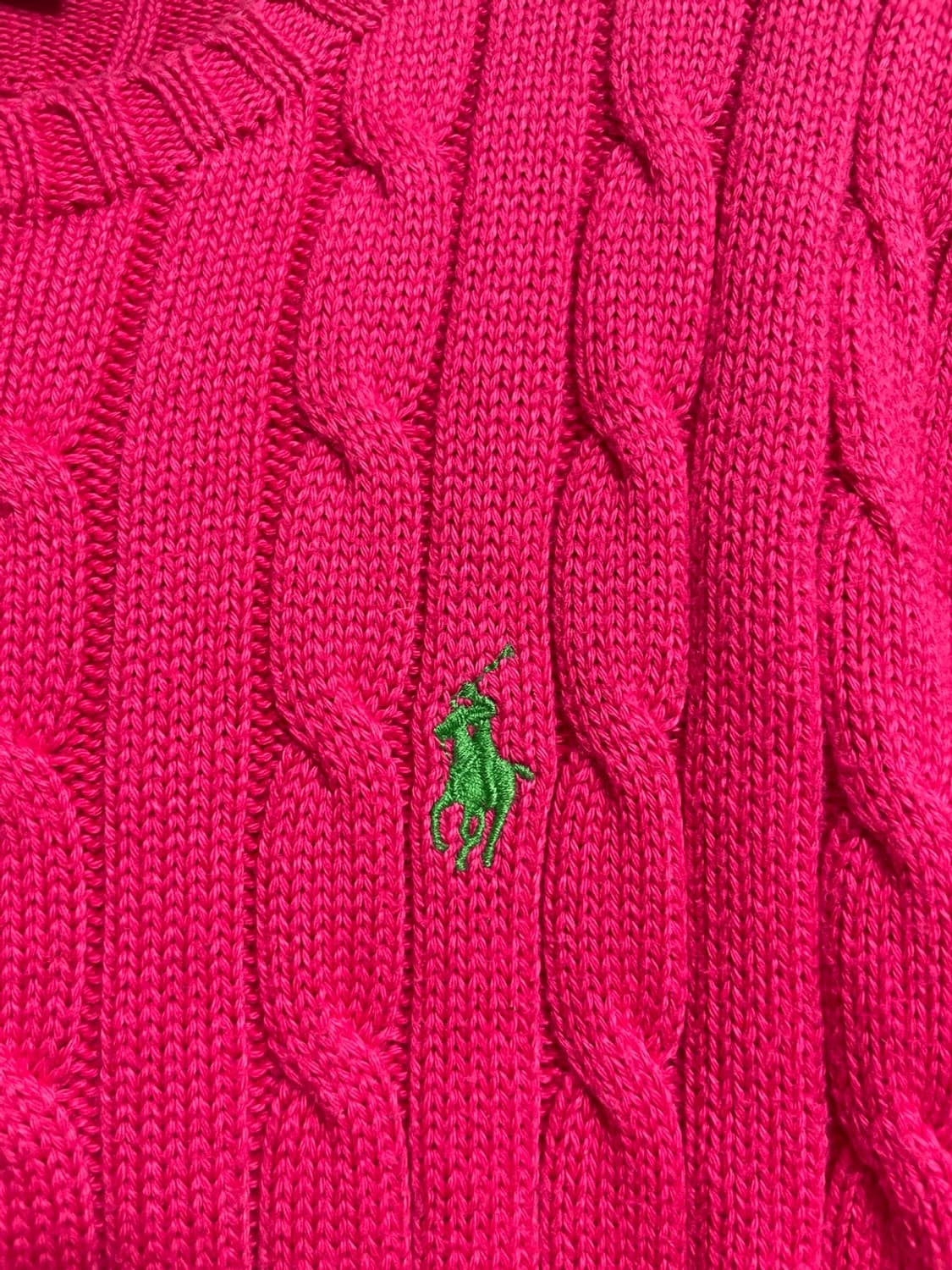 폴로 케이블 니트 상품이미지5