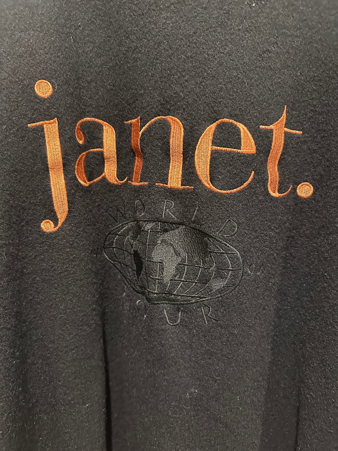 Janet jackson 93/94 월드투어 울 봄버 상품이미지4