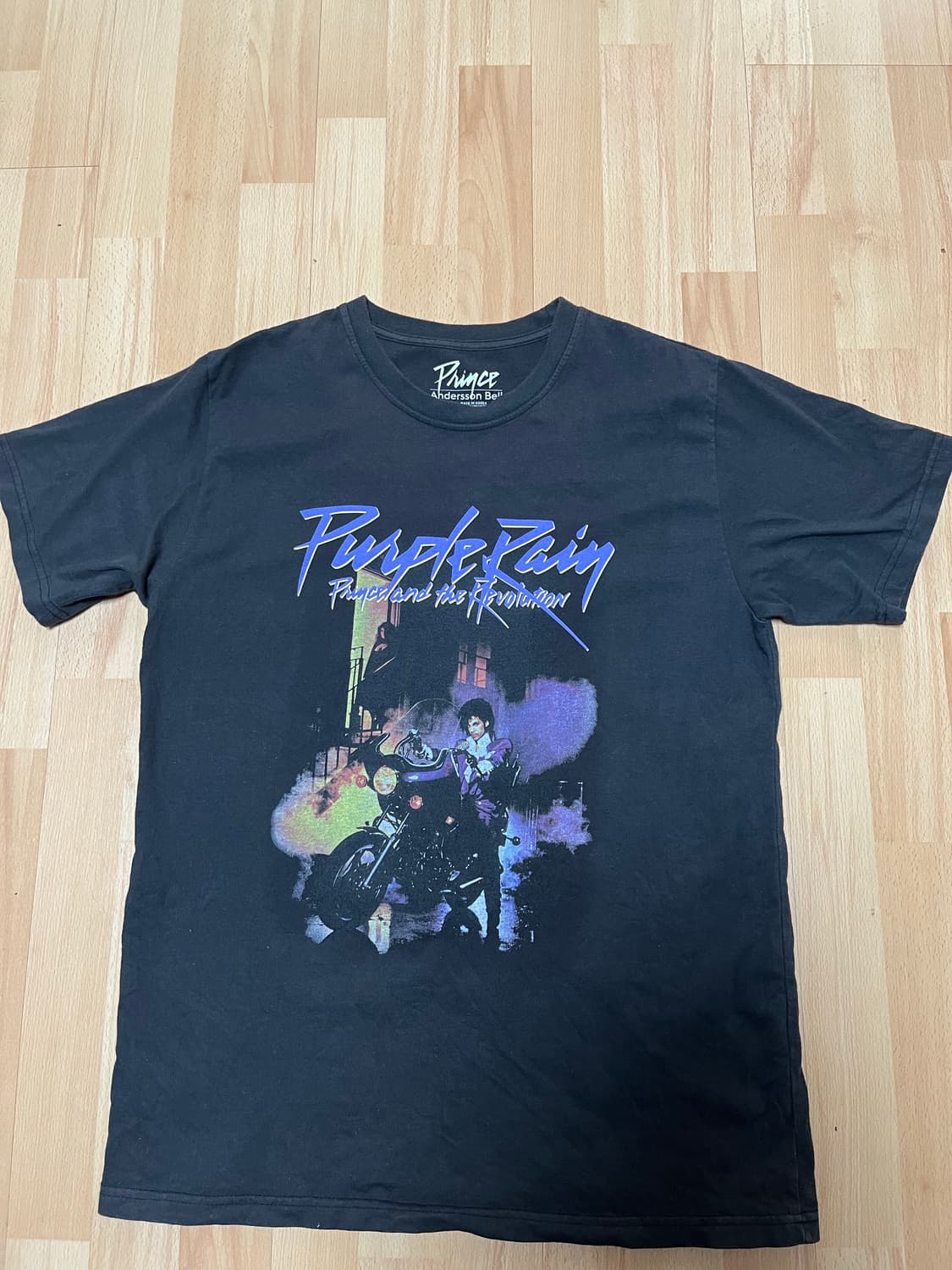 앤더슨벨 프린스 퍼플레인 밴드티 상품이미지3